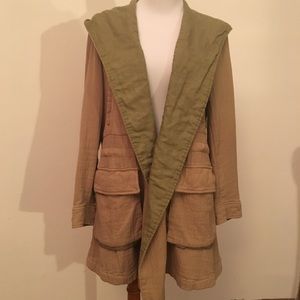 Zara khaki tan jacket